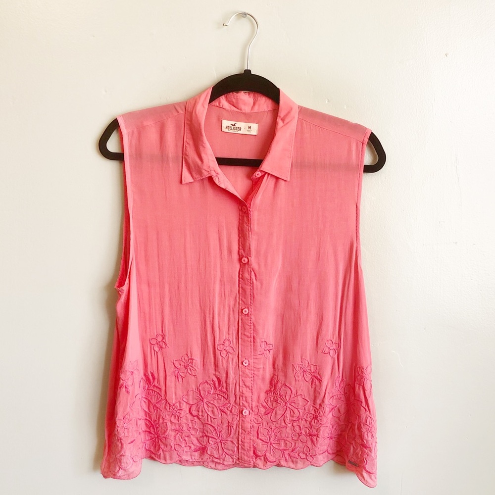 Hollister | Floral Detail Button Down